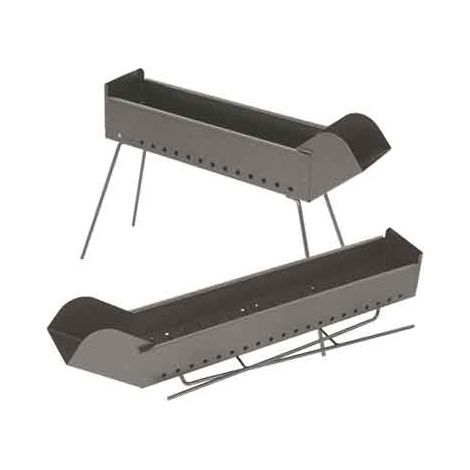 CUOCI SPIEDINI A CARBONELLA 'FILOTEO' cm 80x14x65h - MADE IN ITALY