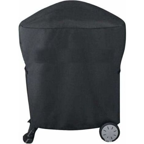 Protective cover for XU barbecue, Weber Q1000 Q2000 (54 x 76 x 69 cm) - Black, practical household item, safe/eco-friendly materials, durable, easy to clean - (1/4)