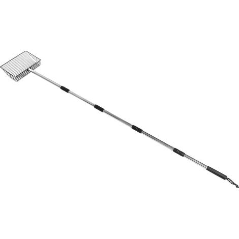Pelle à Poulailler Large en Acier Inoxydable à Long Manche Surface Large, Poignée Ergonomique, Résistante à L’usure, pour Petits Élevages Avicoles (1/5)