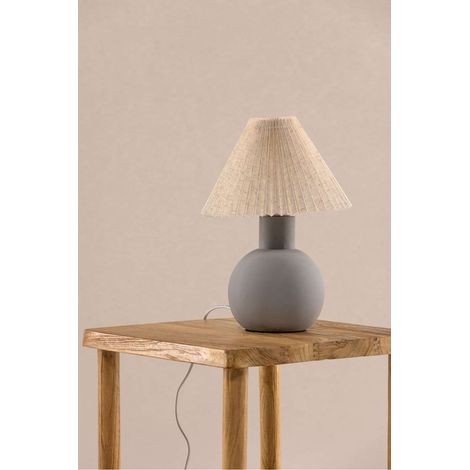 Älvsborg éclairage lampe de table 25x25x37cm gris.