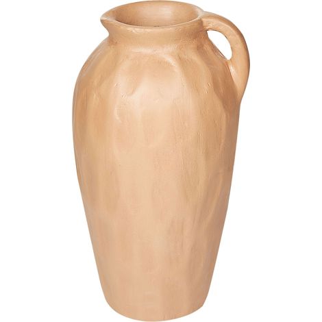 Decorative Vase TAIPING Ceramic 46 cm Sand Beige