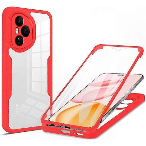Transparente Schutzhülle für Honor 400 Pro 5G, Acryl-TPU-Schutz + PET-Glasfolie, globales Modell (1/5)