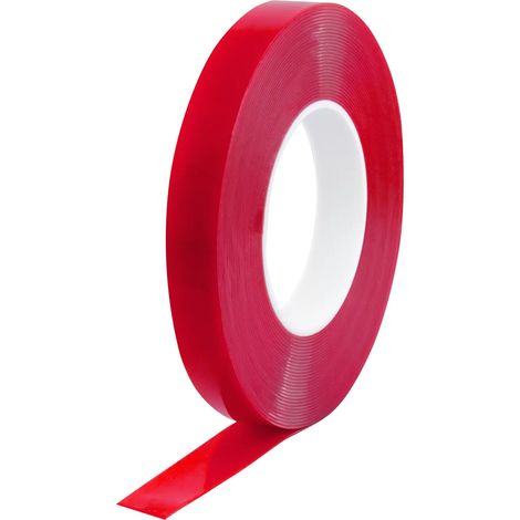 Pro Tack 1000 - glasklares doppelseitiges Klebeband - UV-beständig - 19 mm x 10 m (1/5)