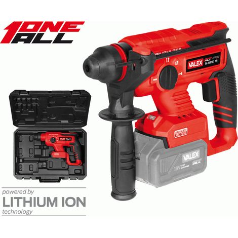 Trapano Martello Tassellatore a batteria 18V BRUSHLESS senza batteria Li-Ion OneAll M-MPB1 18 1429441 VALEX