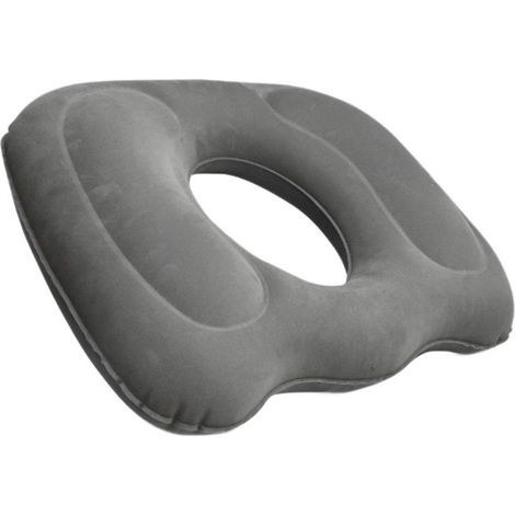 Cojín inflable para silla de ruedas, oficina en casa, asiento antihemorroides, accesorio para aliviar la presión, 1 pieza. (1/5)