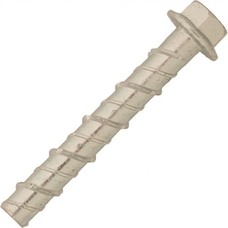 Vis Béton TH Option 7 M6X50 Acier Zingué Blanc (1/2)
