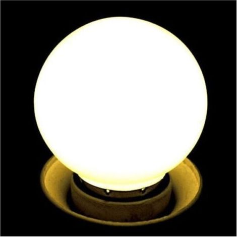 Wisdom – Wisdom Miniglobe E27 1 W LED-Glühbirne in Grün, Blau, Rot, Kaltwarm – Warmweiß –