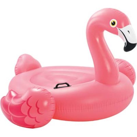 Fenicottero rosa gonfiabile flamingo gioco bambini mare - 142x137x97 cm intex (1/2)
