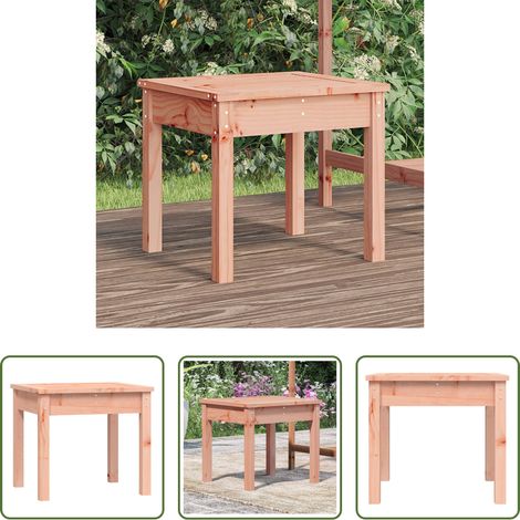 vidaXL Douglasie - Gartenbank 50x44x45 cm Massivholz Douglasie (1/5)