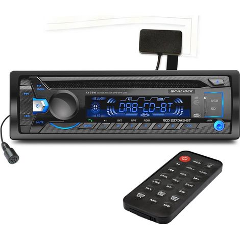 Autoradio RGB Caliber RCD237DAB-BT - Radio, DAB, lecteur de cartes SD, USB - 4 x 75 watts (1/4)