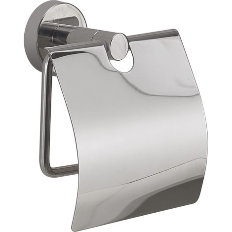 Porte-Rouleau Mural Avec Couvercle En Acier Inoxydable Brillant Loto
