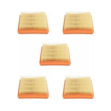 Pack of 5, air filter part 4180-141-0300 compatible with many Stihl string trimmer models for FS89 FS91 FS111 FS131 4180 141 0300 (1/4)
