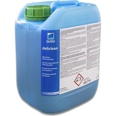 Deliclean alkalischer Schwimmbadreiniger 5 Liter Kanister
