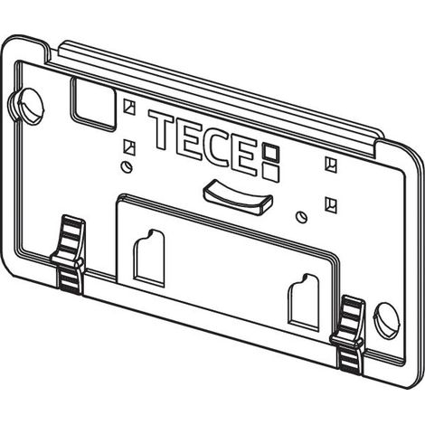 ABDECKPLATTE MIT VERRIEGELUNGEN UND HEBELARMEN - TECE