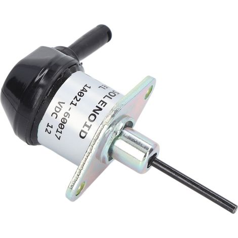 Électrovanne de coupure de carburant 12 V CC 1A021-60017, vanne d'arrêt moteur adaptée au Kubota V2003. (1/5)