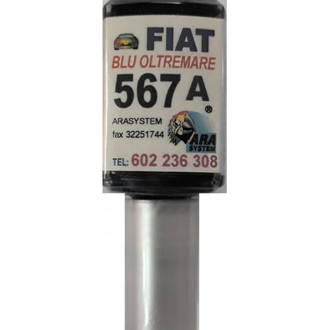 Fiat 567A BLU oltremare Autolackkratzerreparatur 10 ML arasystem (1/5)