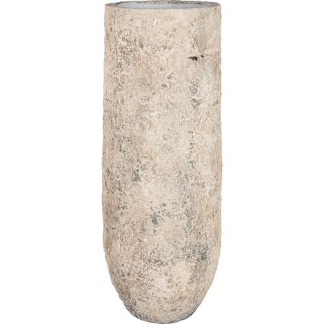 Jarron Terracota 50X50X120 Xxl Hecho A Mano Gris (1/4)