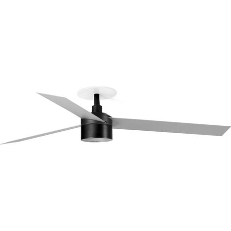 CRUISER RECESSED TEK L Ventilatore nero/aluminium 4000K (1/2)