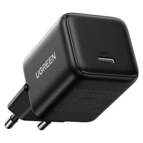 Chargeur mural Ugreen X513 30 W GaN 1 port USB-C - Noir (1/3)