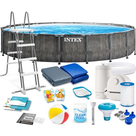 Piscine de jardin tubulaire 549 x 122 cm 18 po 1 INTEX 26744 (1/5)