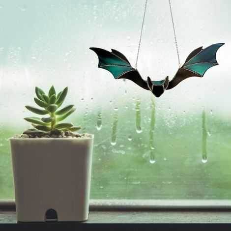 Décoration murale chauve-souris attrape-soleil à suspendre, pour fenêtre, intérieur ou extérieur (1/5)