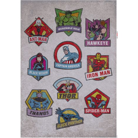 Stickers muraux- Avengers Classic Badges
