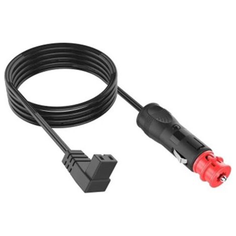 QORVA-Câble de charge 2M pour réfrigérateur de voiture 12V – Cuivre pur nickelé – Protection contre courts-circuits et surchauffe – Charge stable
