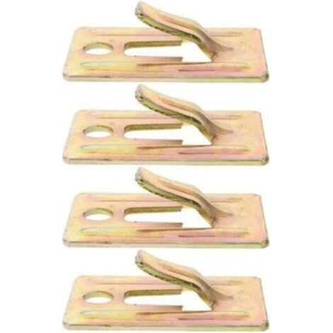 4 Wandhalterungen für Warmwasserbereiter – Befestigungsset für Hohlwände mit Haken und Montageplatten, ideal für eine schnelle und sichere Montage (1/5)