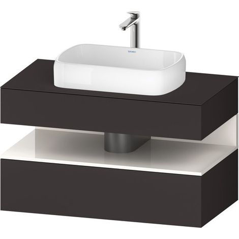 Duravit Collection One Konsolenwaschtischunterbau, 1 Auszug, 1 (1/2)