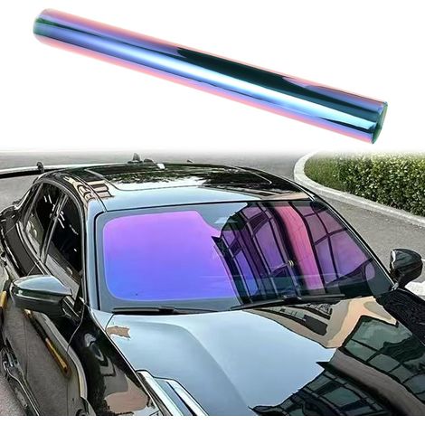 Car Tint Film, 75 x 300 cm, 65% VLT Violet Red – Window Tint Film, Sun Protection, Tinting Film for Front Windows (1/5)