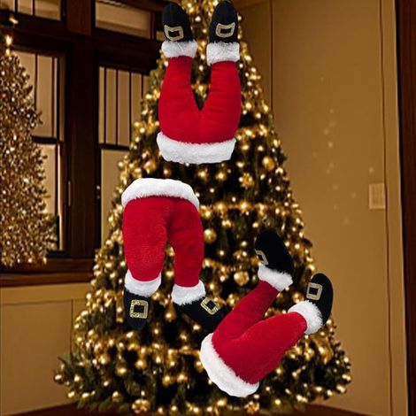 Bastoncini per albero di Natale con elfi - Set da 3 - Decorazione natalizia - Decorazione per albero di Natale - Decorazione con elfi natalizi - Decorazione natalizia per interni ed esterni (1/5)