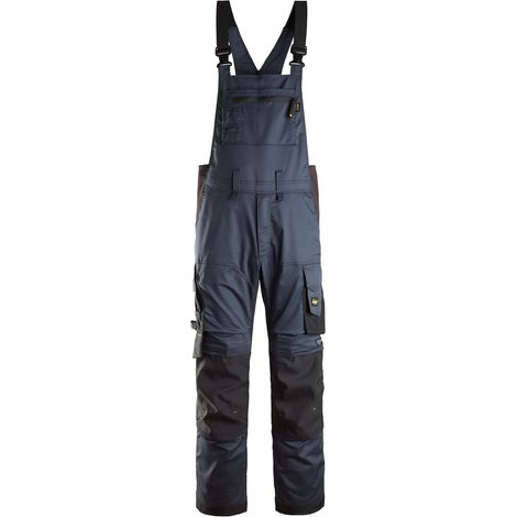 SALOPETTE ELASTICIZZATA ALLROUNDWORK TG. 48 BLU NAVY (1/2)