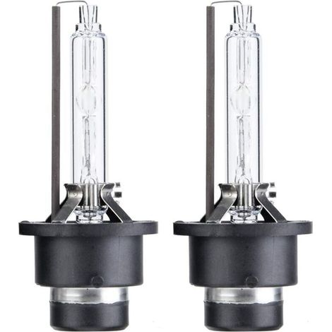 2 pièces D2S 35W Phare Xénon de Voiture 85V AC HID,Ampoules de Remplacement de Lampe au Xénon 6000K D2R - Douille P32d-3 (Blanc froid)