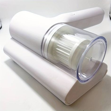 Aspirateur anti-acariens pour les mains, nettoyeur de lit portable, aspire la poussière, la saleté, les poils d'animaux, filtre lavable, idéal pour canapé, lit, tapis, chargement USB...