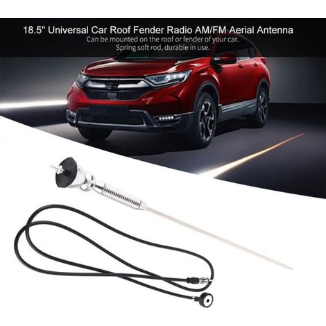Antenne - - Universelle - 180° Rotative - Montage Toit/Garde-boue - 50'' Rallonge (1/5)