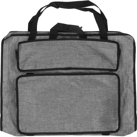Art Bag Waterproof Foldable Portable Large Capacity Sketching Board Bag for Art Supplies StorageGray (1/5)