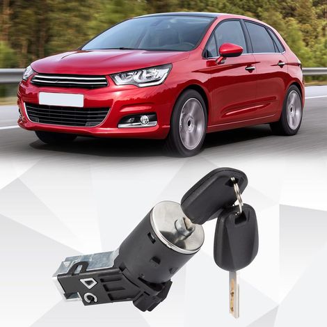 Interruptor de dirección antirrobo Neiman Cerradura de encendido C5 C4 Cactus P-euge0t 208 308 2008 Berlingo Partner Jumpy 9673257480 9674001080 (1/5)