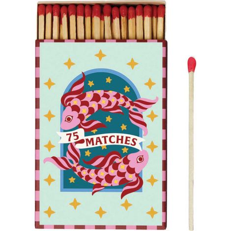 Scatola di Fiammiferi Lunghi "Koi Fish" (75 pz) Paddywax