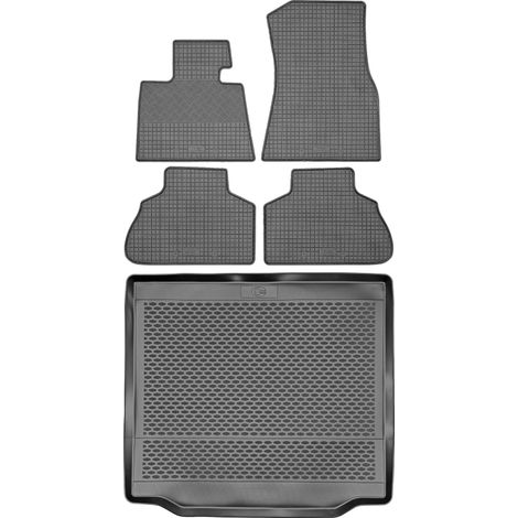 Juego de alfombrillas de goma para coche y alfombrilla para maletero para BMW X5 G05 SUV del 2018. (1/5)