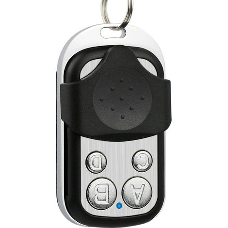 433 Telecomando per porta da garage in metallo a 4 pulsanti con codice variabile (1/5)