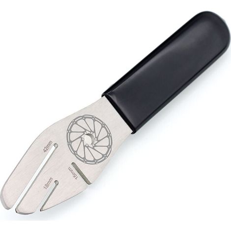 Clé à Disque de Vélo, Frein à Disque Rotor Alignement, Disque Correction de la Déformation Clé, pour Le Réglage des Plaquettes de Frein à Disque de Route ou de VTT (1/4)