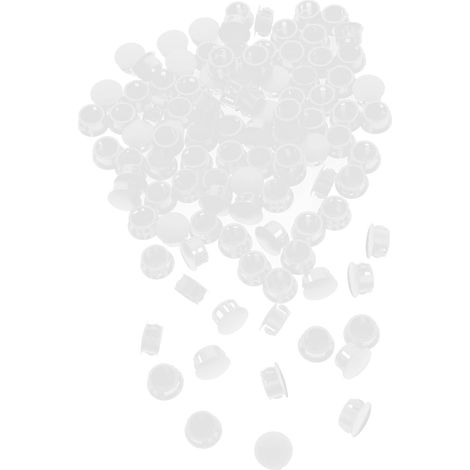 100 bouchons noirs en plastique meubles (1/5)