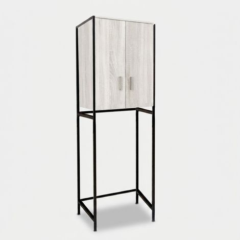 Mueble ahorraespacio para lavadora de acero Grant-B (1/2)