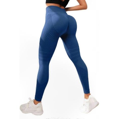 3D-Leggings für Damen mit hohem Bund, Anti-Cellulite-Yogahose, formende Kompressions-Fitnesshose, High-Tech-Shaping-Material (1/5)