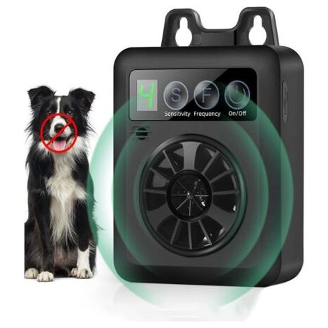 Bouchon Anti-aboiement pour Chien, Dispositif Anti-aboiement avec 4 Modes, étanche, alimenté par USB, Silencieux pour aboiement de Chien pour Petits, Moyens et Grands Chiens (1/5)
