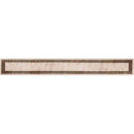 Pasillo de alfombra MARSA Negro 50 x 400 cm Poliéster y PVC vidaXL
