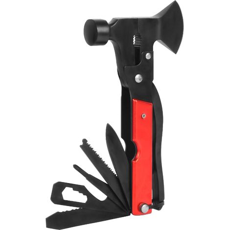16-in-1-Multitool für Outdoor-Aktivitäten, Campingausrüstung, Campingzubehör, leicht zu transportierendes Campingwerkzeug (1/5)