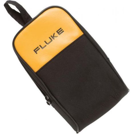 Fluke C25 estuche de poliéster negro y amarillo para multímetros