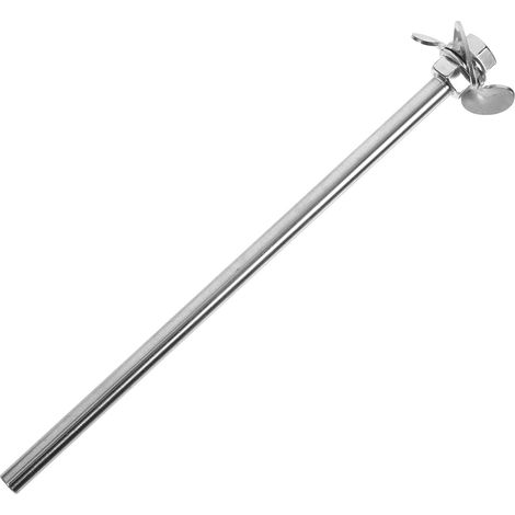 Pale de Brassage de Laboratoire 3 Pales en Acier Inoxydable, 1 Set  Argenté, Résistance Chimique, Préparation D’échantillons Uniforme, Usage Scientifique et Industriel (1/5)