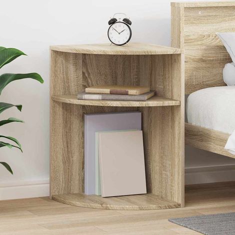 Beistelltisch Sonoma-Eiche 39,7 x 39,7 x 60 cm Holzwerkstoff (1/5)